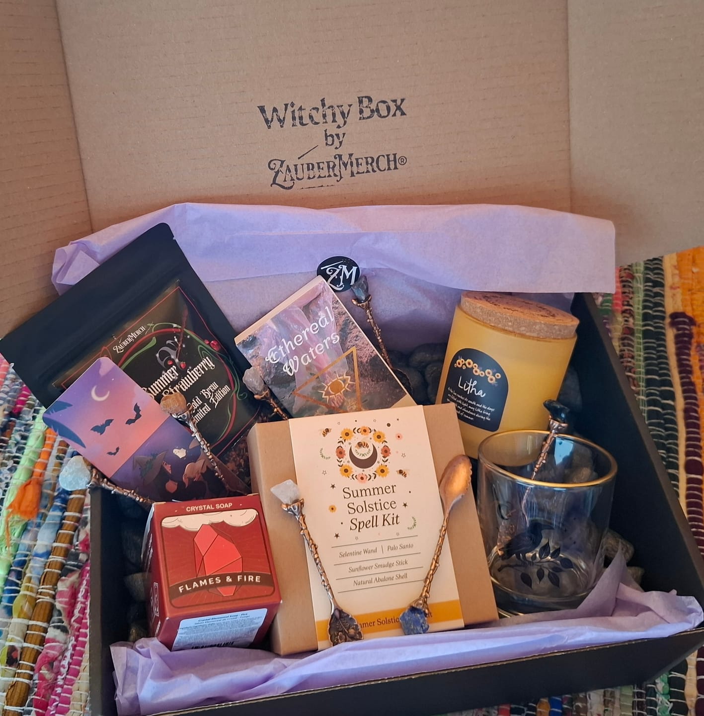 Customer photo review of Witchy Box Juni (Monatlich wechselnd & limtiert)