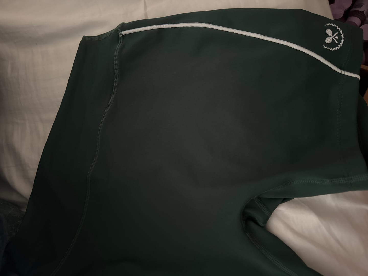 Customer photo review of W4331 - Prep Quarter Zip Top