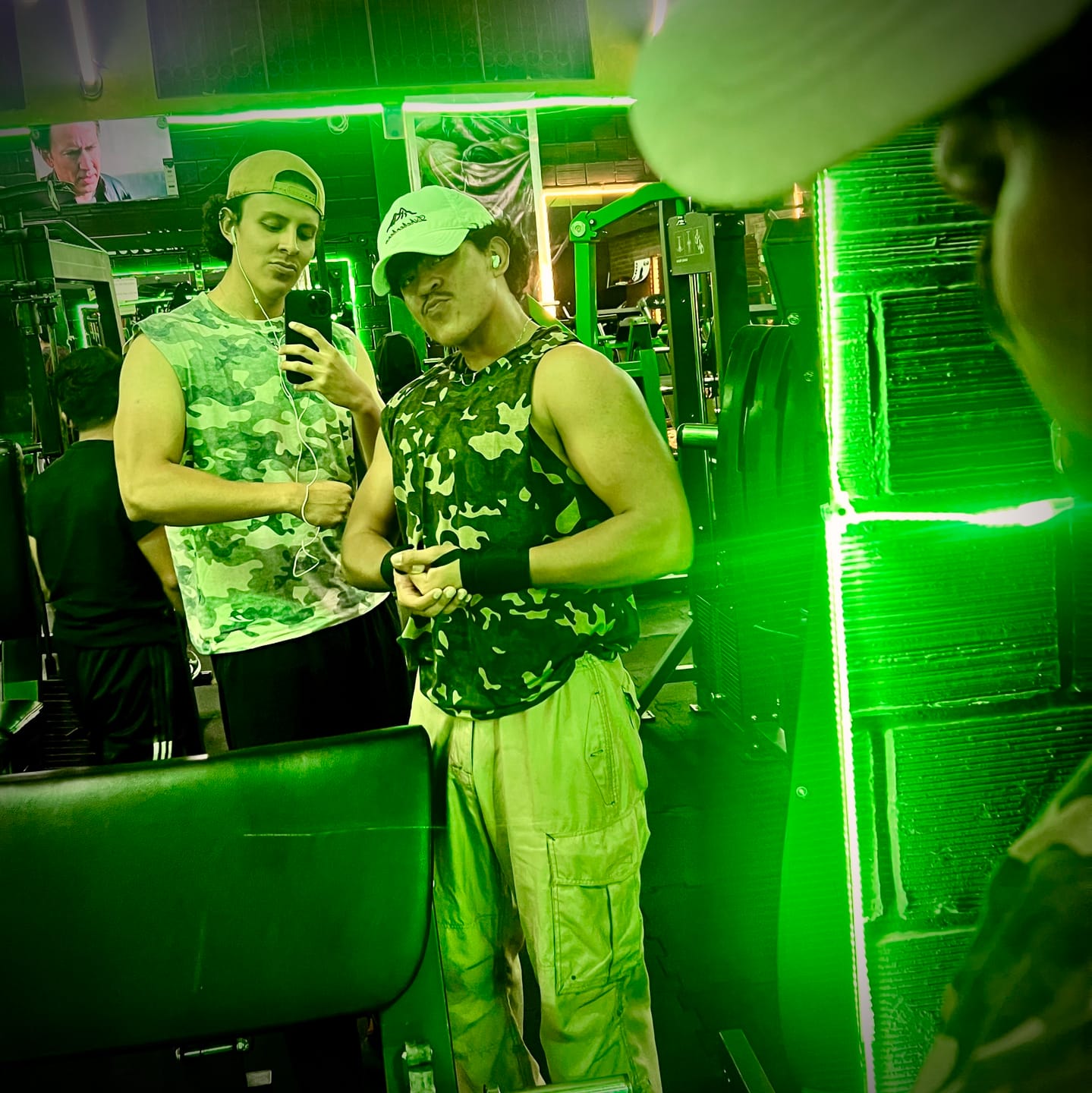 Customer photo review of 3065 - RunTech Camo Tanks