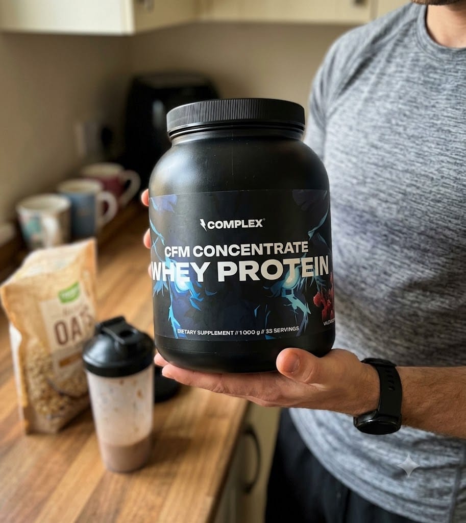 Customer photo review of CFM Whey Protein Isolate