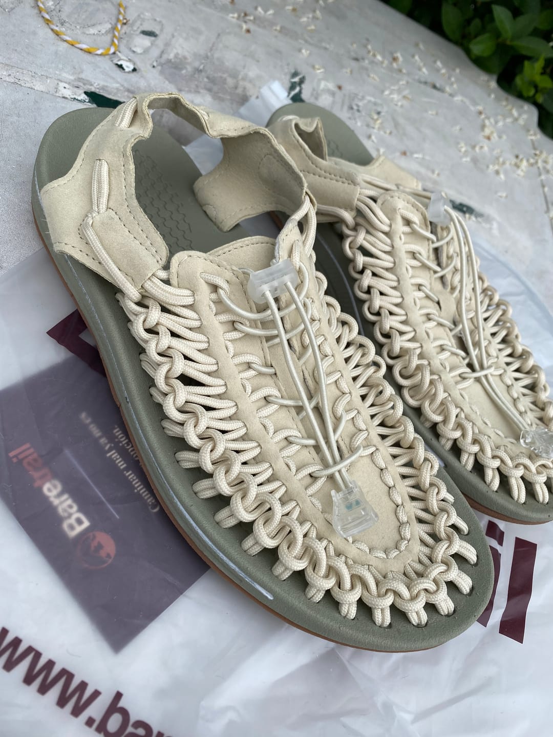 Customer photo review of Sandalias Outdoor WalkFree™ Unisex - Flexibles, Transpirables y Ultra Cómodas