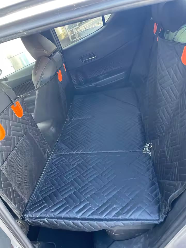 Customer photo review of Paw Protect - Hard Bottom Car Seat Cover🐾