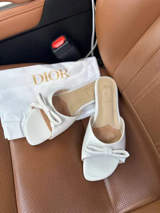 Customer photo review of Dior 2026 Bow Heeled Slingback Sandal 607567