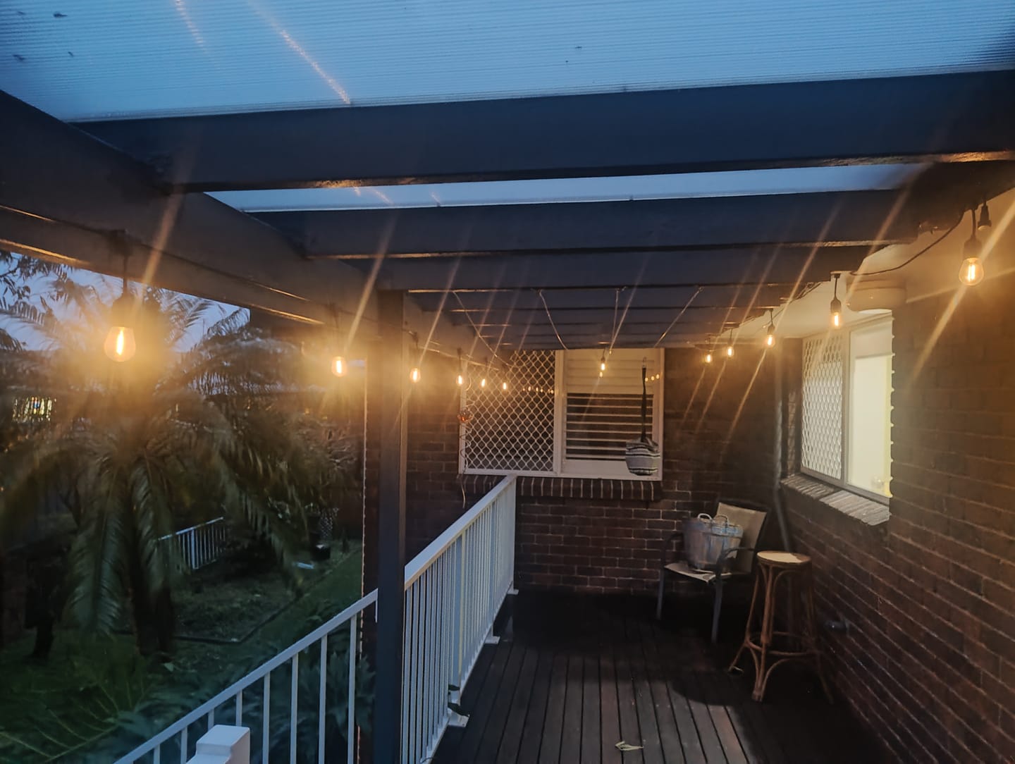 Customer photo review of Festoon Solar Lights (Series 2)