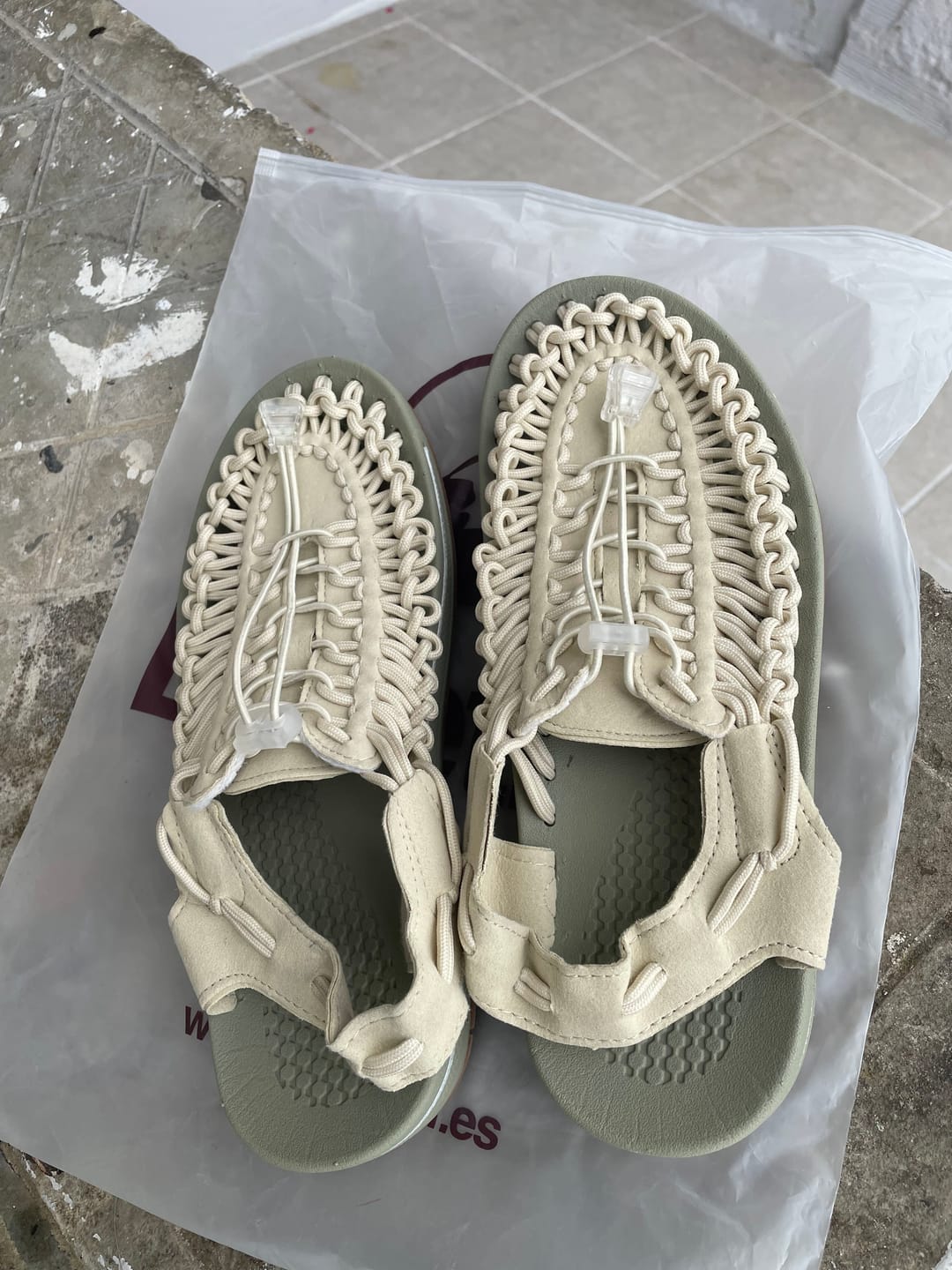 Customer photo review of Sandalias Outdoor WalkFree™ Unisex - Flexibles, Transpirables y Ultra Cómodas