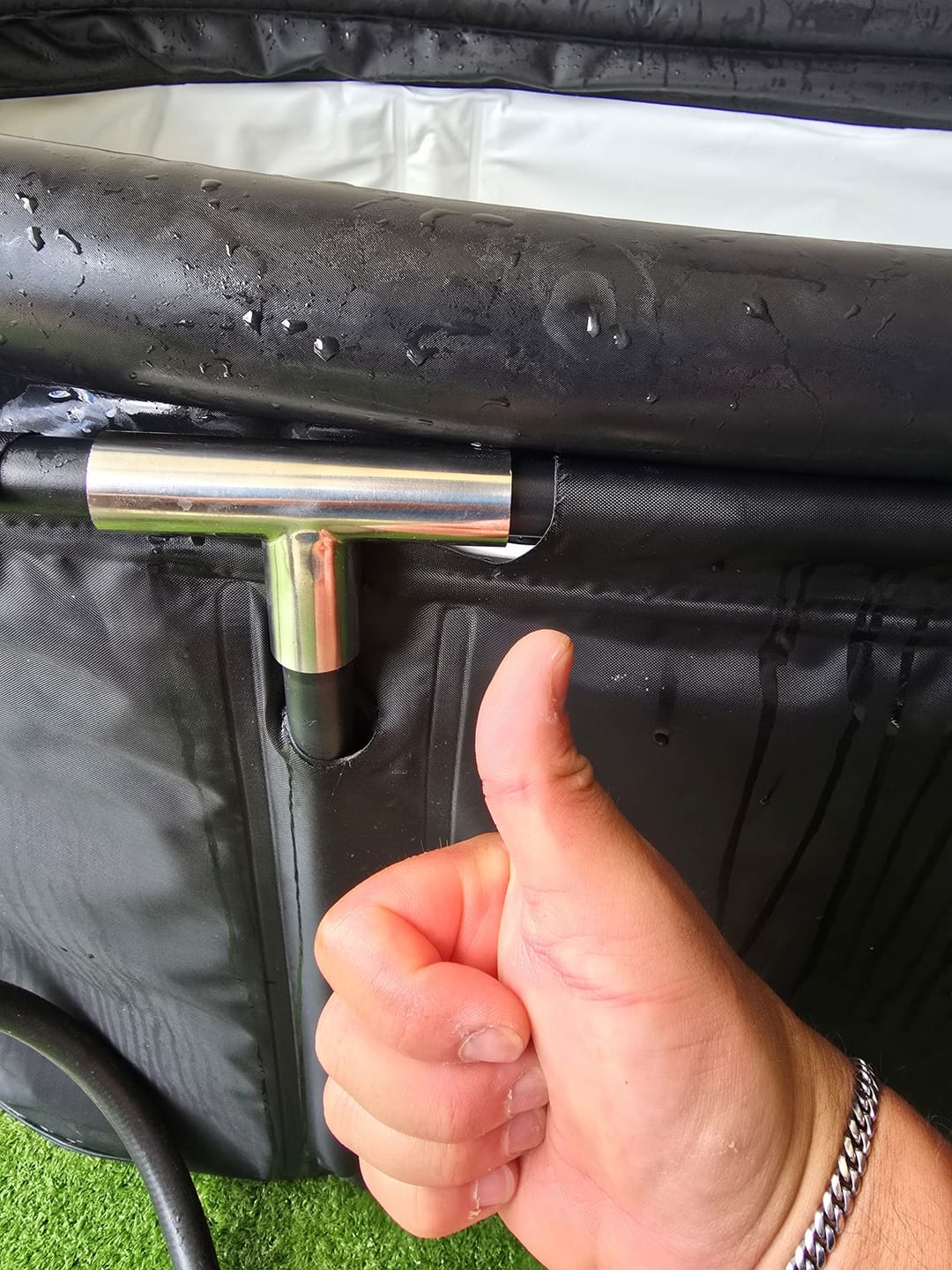 Customer photo review of Long Pod Frame T-Joint 10 (Metal)