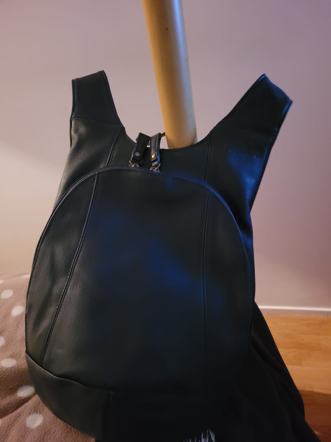 Customer photo review of Le sac à dos Vegan Original - Ergonomique et Antivol.
