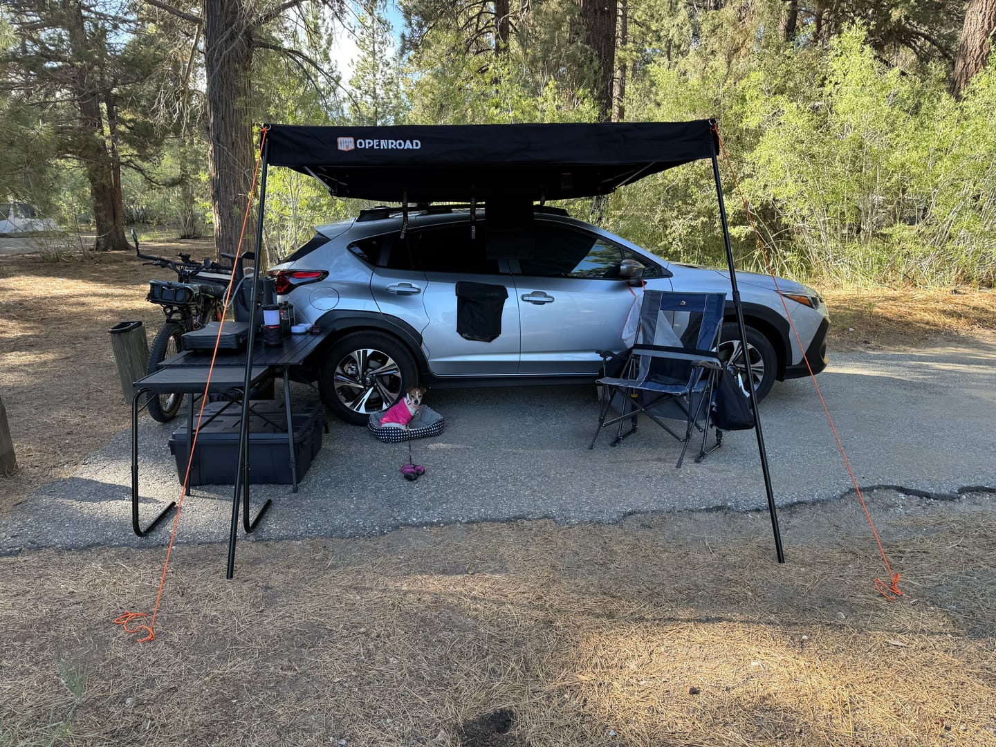 Customer photo review of OPENROAD 90-Degree Quick-open Awning