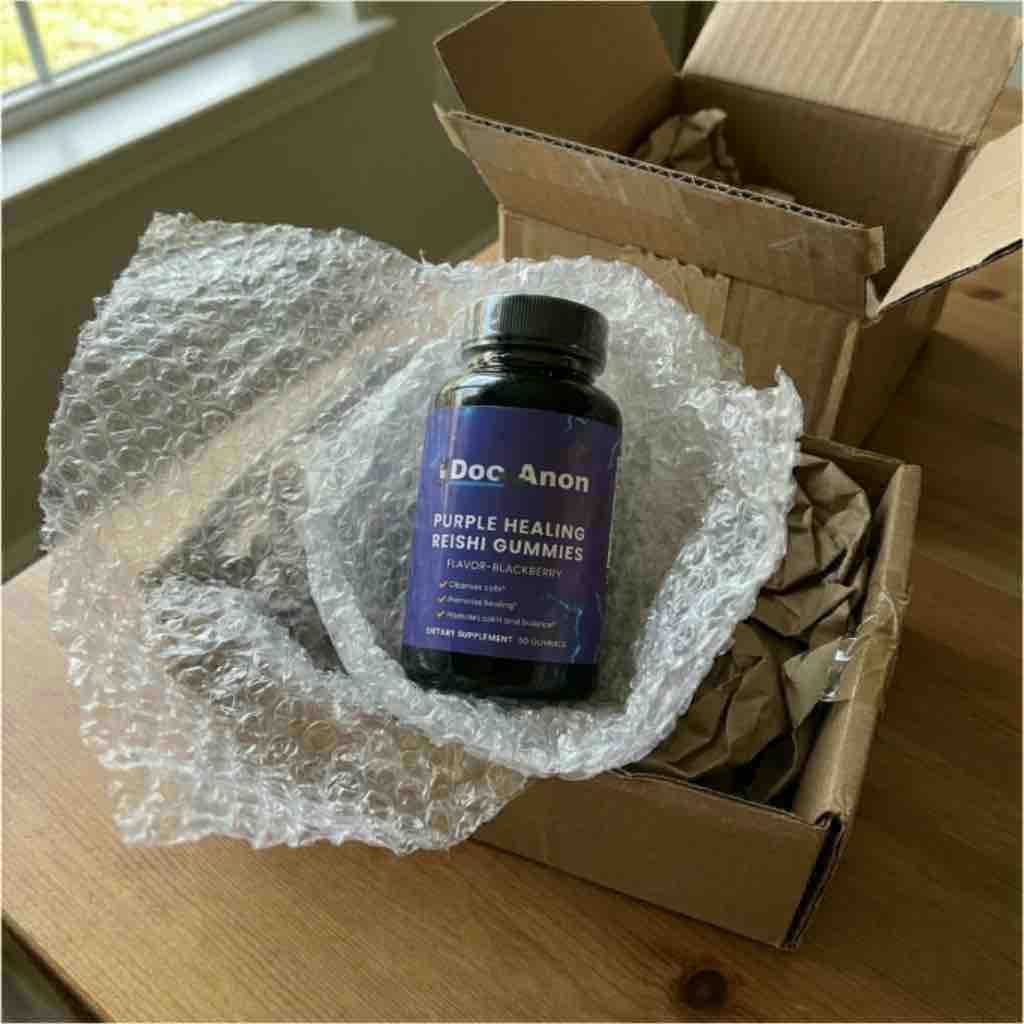 Customer photo review of DR SEBI'S HEALING PURPLE GUMMY