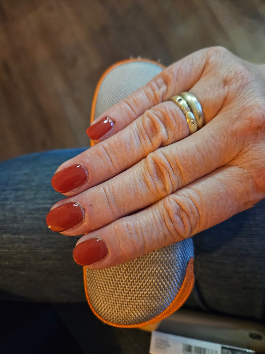 Customer photo review of UV Gel: Burning Lava