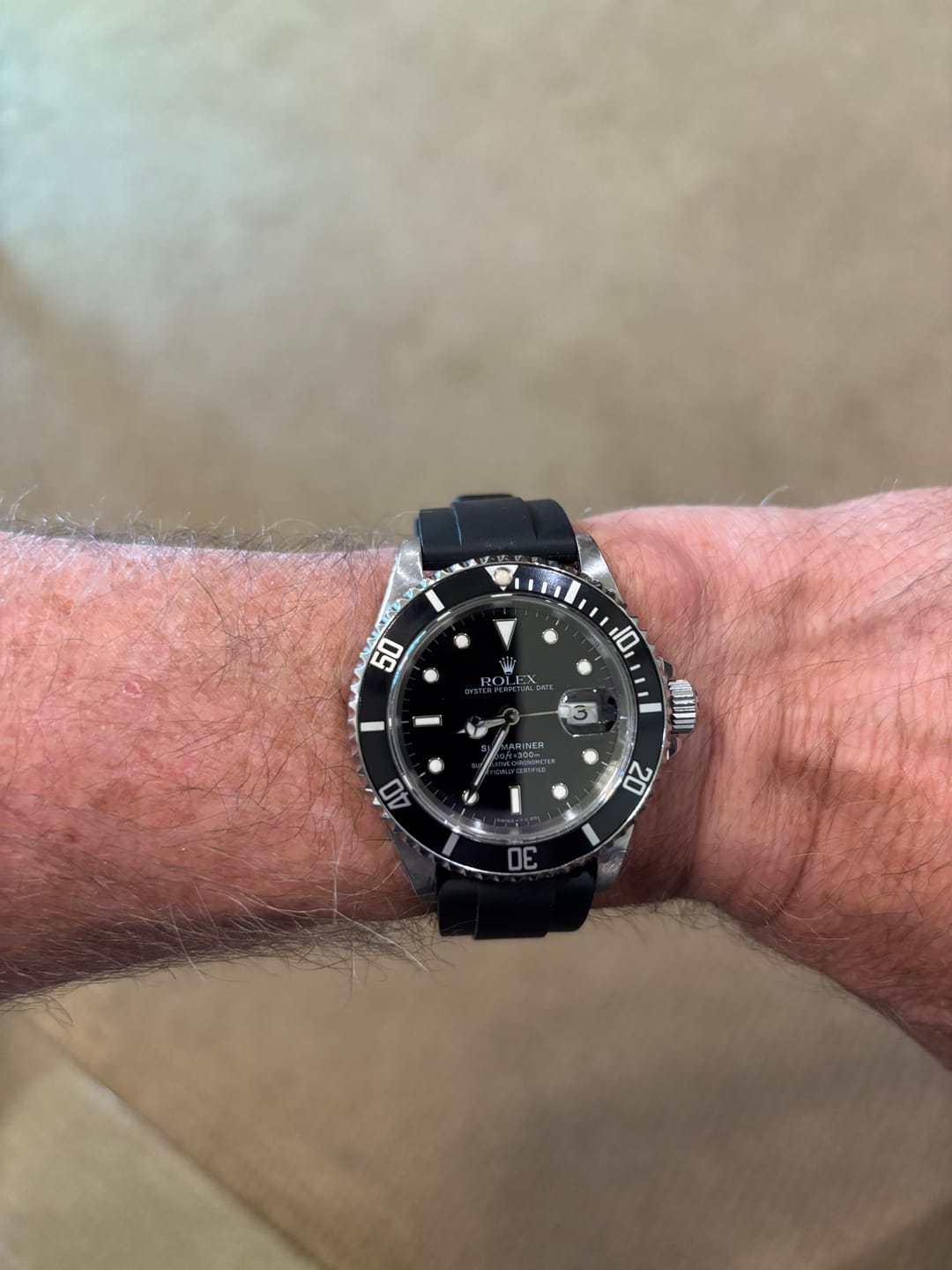 Customer photo review of Ridge Rubber - Black