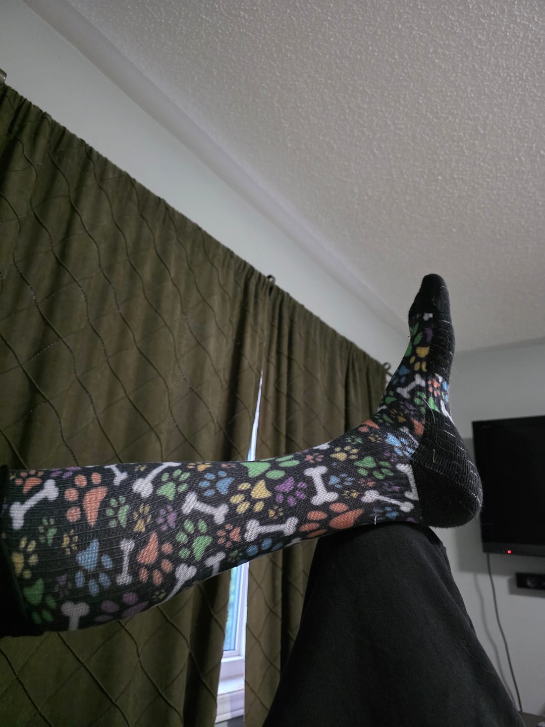 Customer photo review of Butterfly Compression Socks