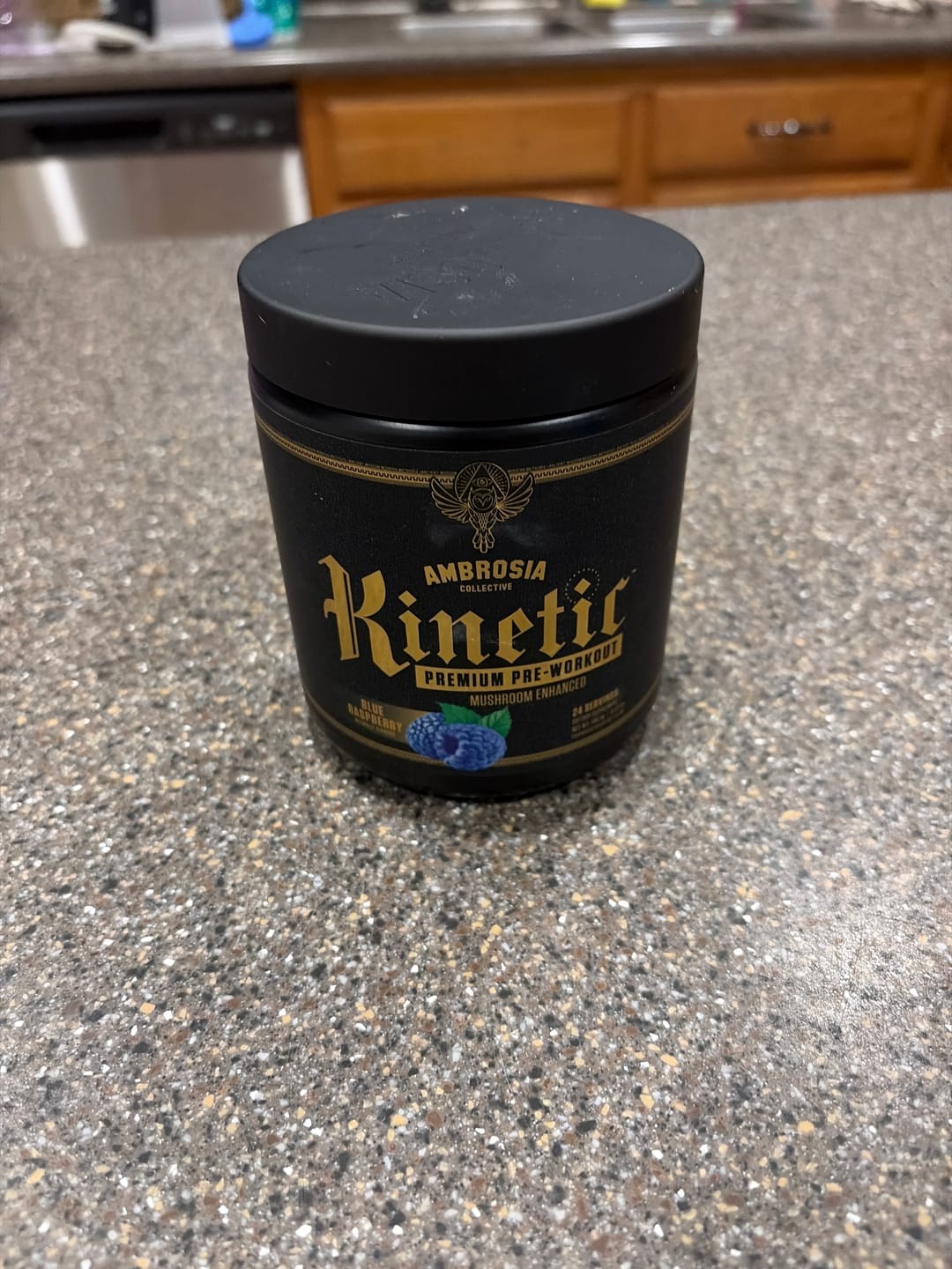 Customer photo review of Kinetic™ - Mushroom Enhanced Pre-Workout