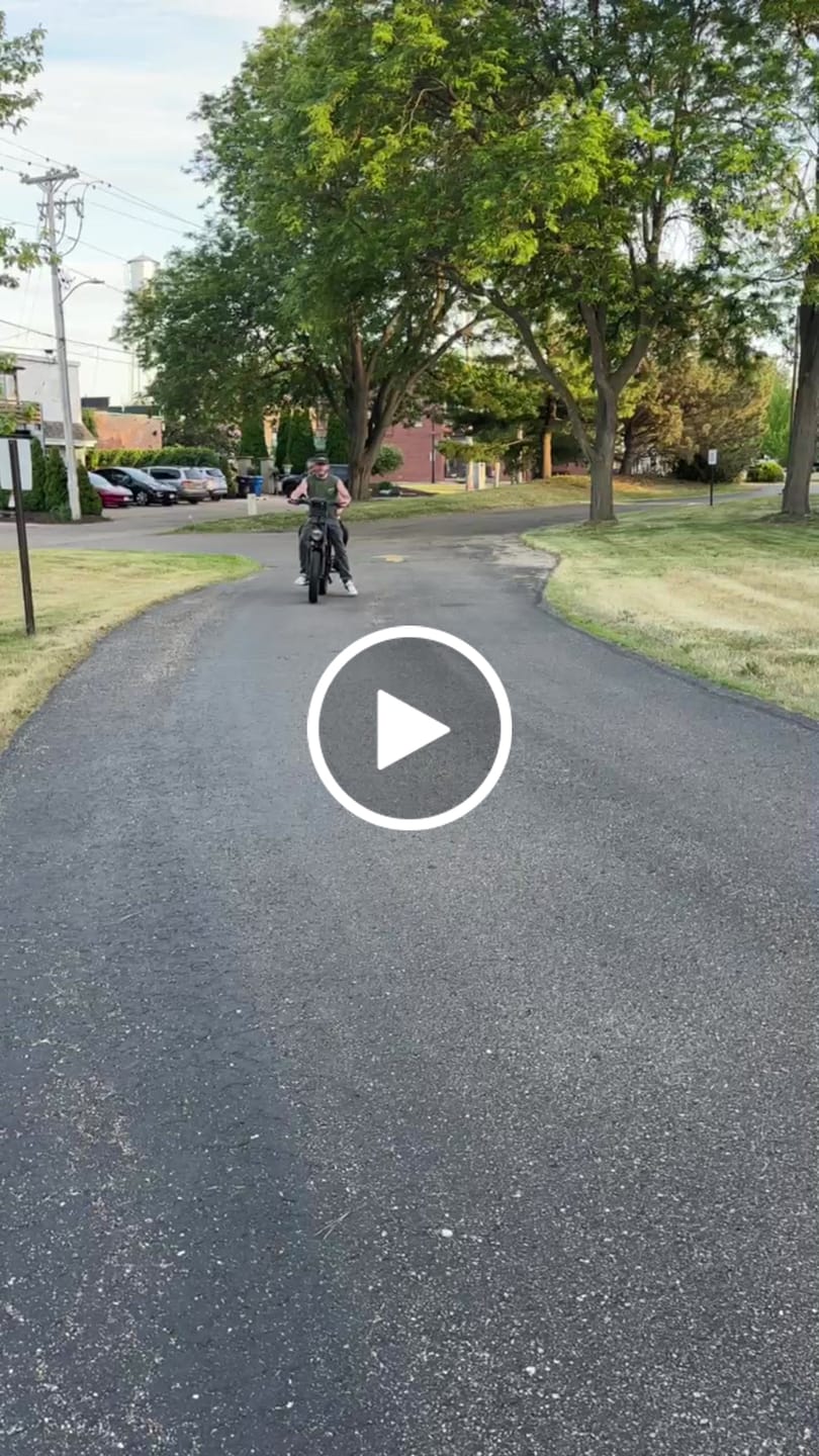Customer video review of OUXI V8 750W Fat Tire Electric Bike