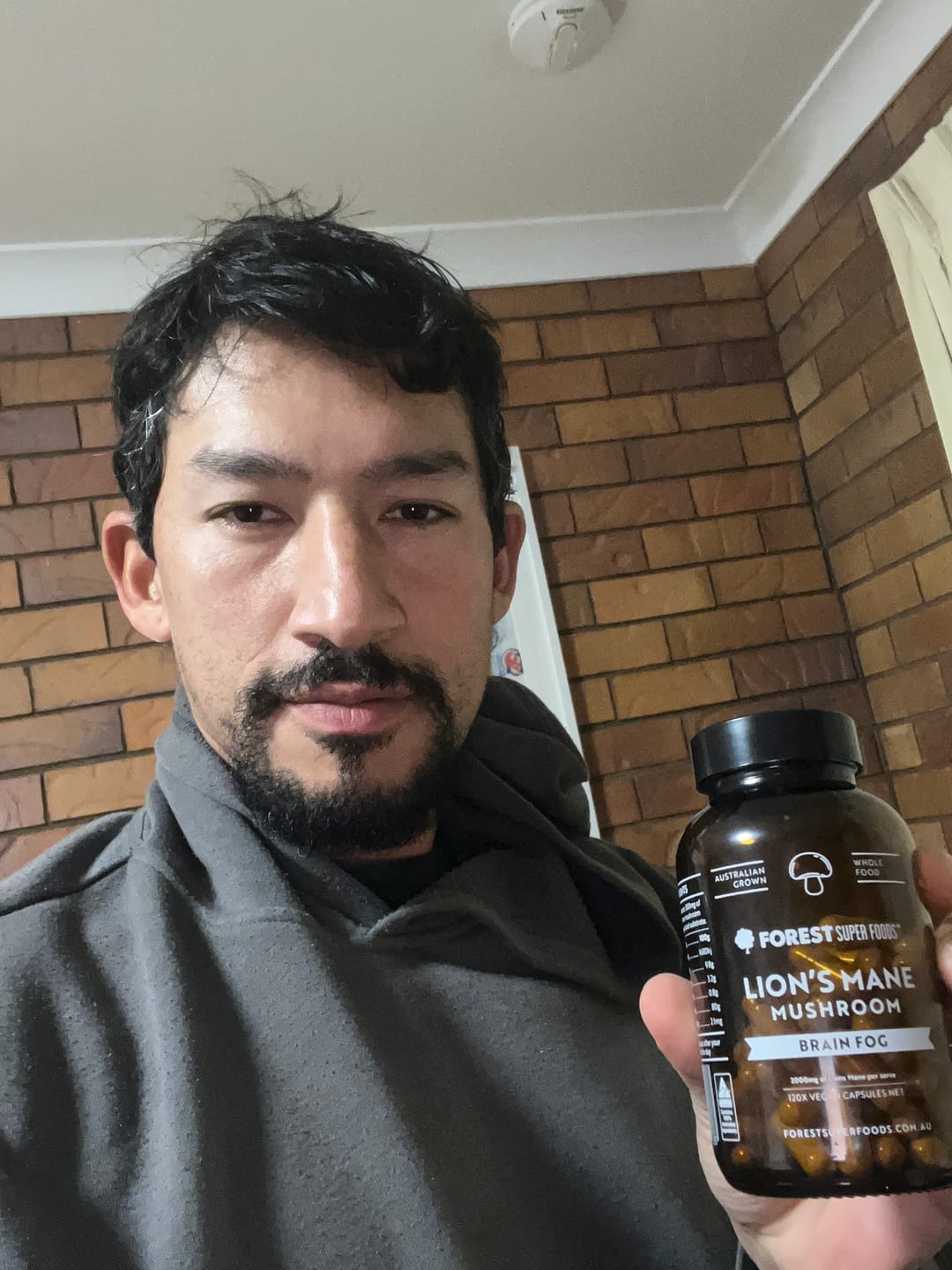 Customer photo review of Lions Mane Whole Mushroom Capsules