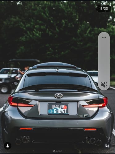 Customer photo review of Custom Japanese License Plate - Vanity & Magnetic Cover
