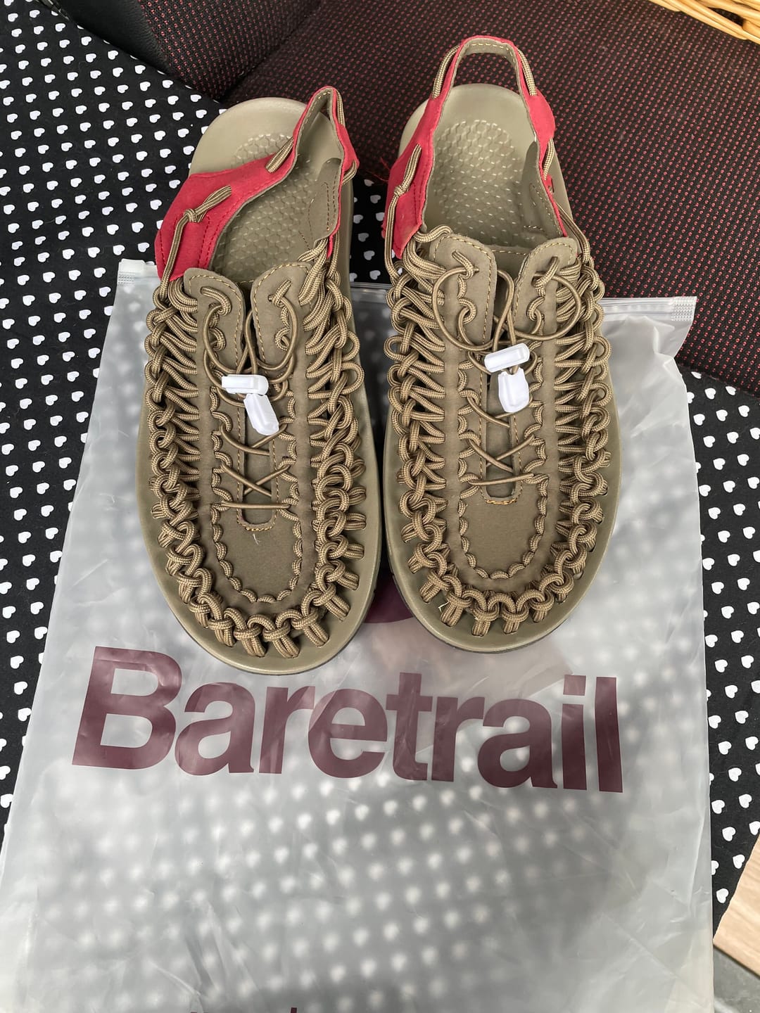 Customer photo review of Sandalias Barefoot unisex TrailStep™