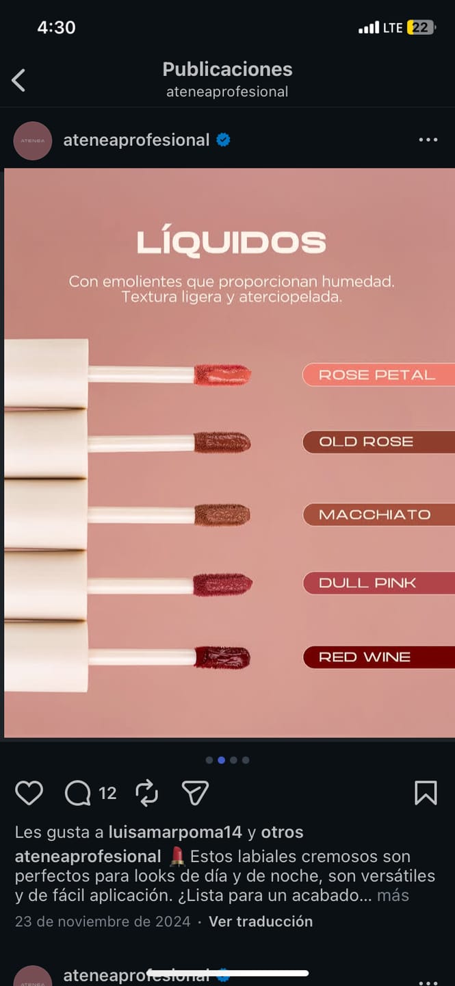 Customer photo review of CLICK LIPSTICK SUBLIME