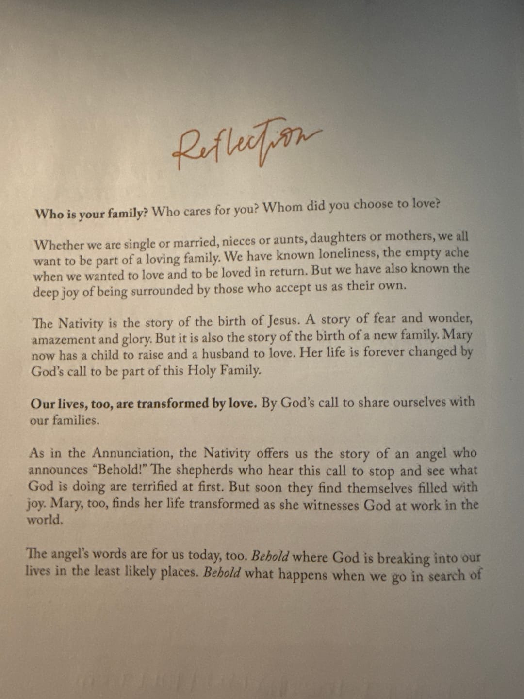 Customer photo review of Mystery Rosary Blessed Conversations