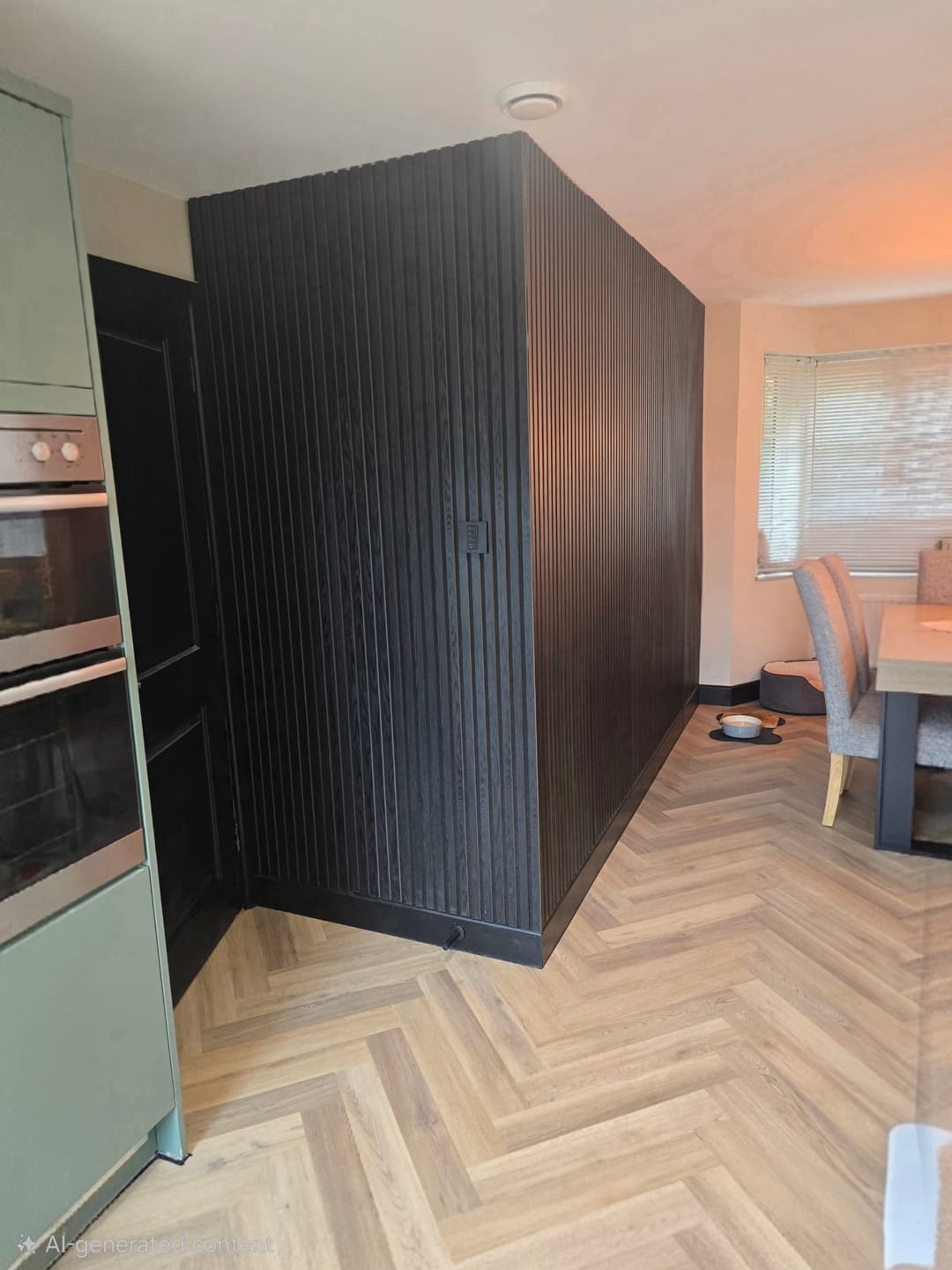 Customer photo review of Premium Acoustic Wall Panels - Black