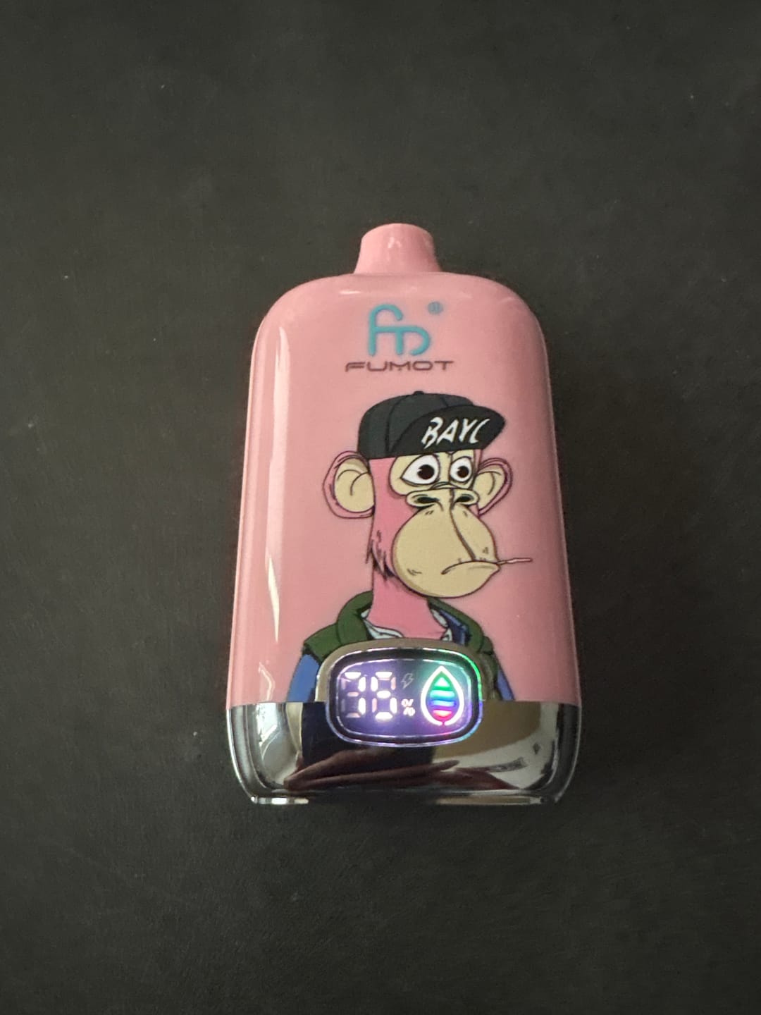 Customer photo review of RandM Vape Digital Box 12000- Peach Ice