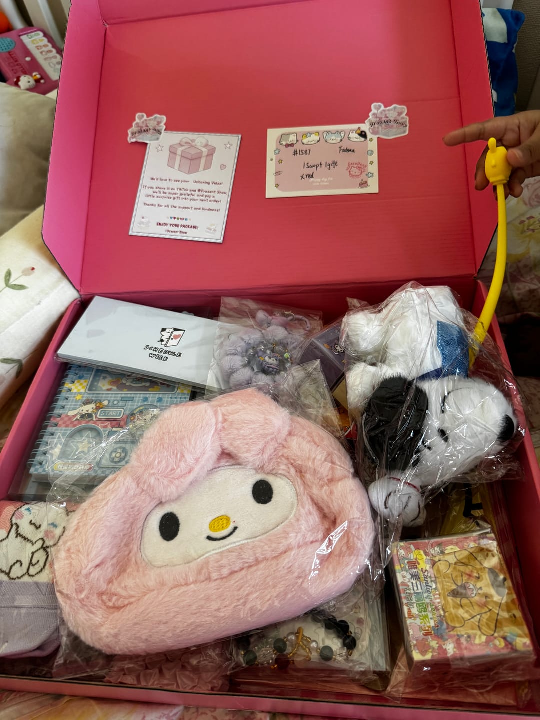 Customer photo review of A-Mystery Lucky Scoop Game