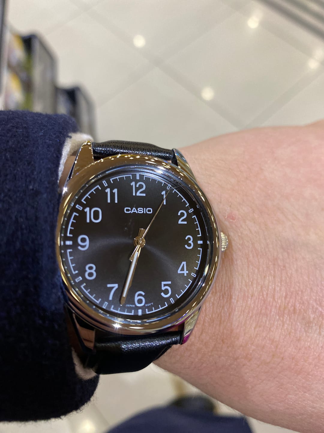 Customer photo review of Reloj Casio Análogo MTP-V005L-1B4UDF Negro