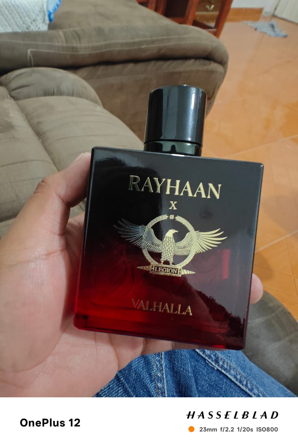 Customer photo review of Perfume Rayhaan Valhalla 100ml EDP