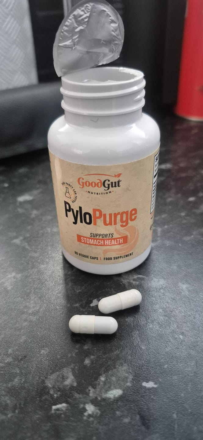 Customer photo review of PyloPurge - Herbal Treatment For H Pylori Bacteria