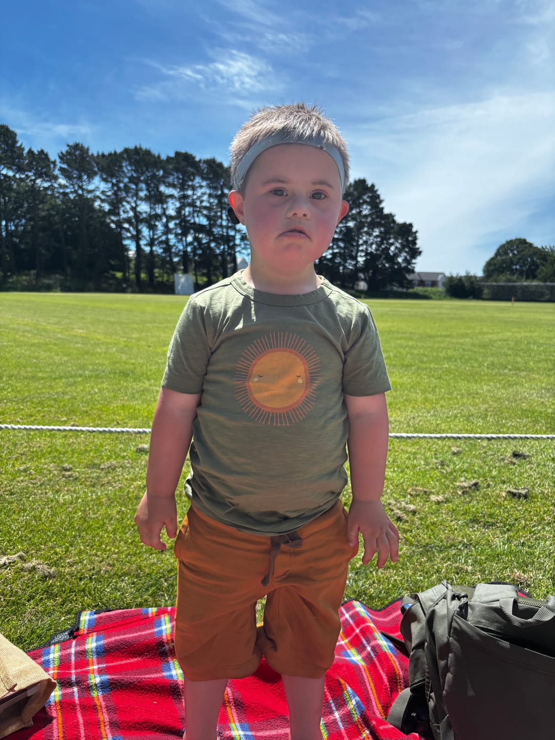 Customer photo review of Mustard Comfy Jogger Shorts