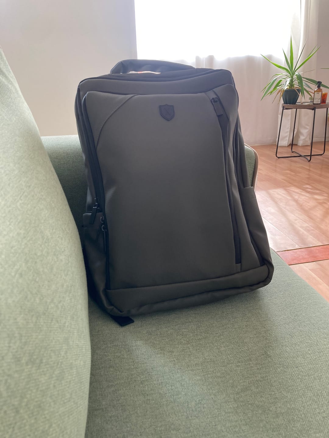 Customer photo review of Slim Backpack