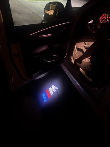 Customer photo review of BMW X SERIES DOOR LIGHTS