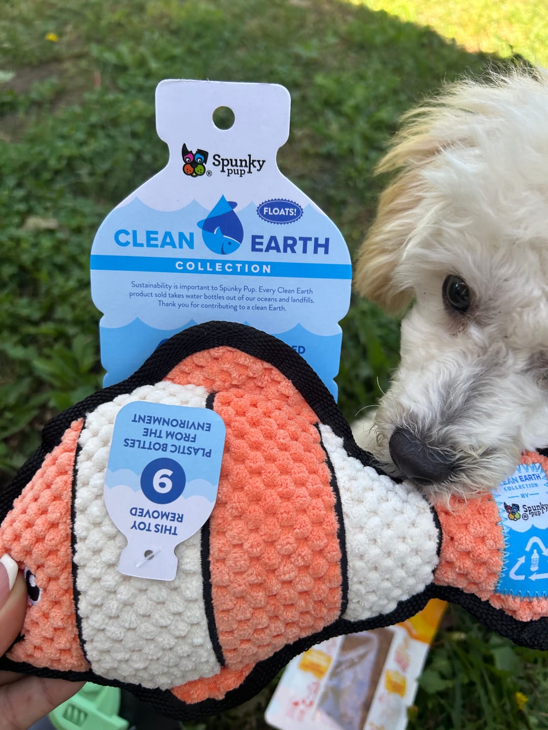 Customer photo review of Clean Earth Plush - Textured - 100% Sustainable