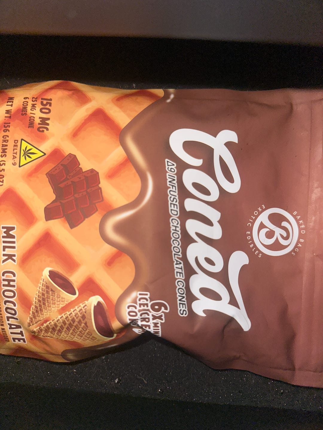 Customer photo review of CONED - MILK CHOCOLATE