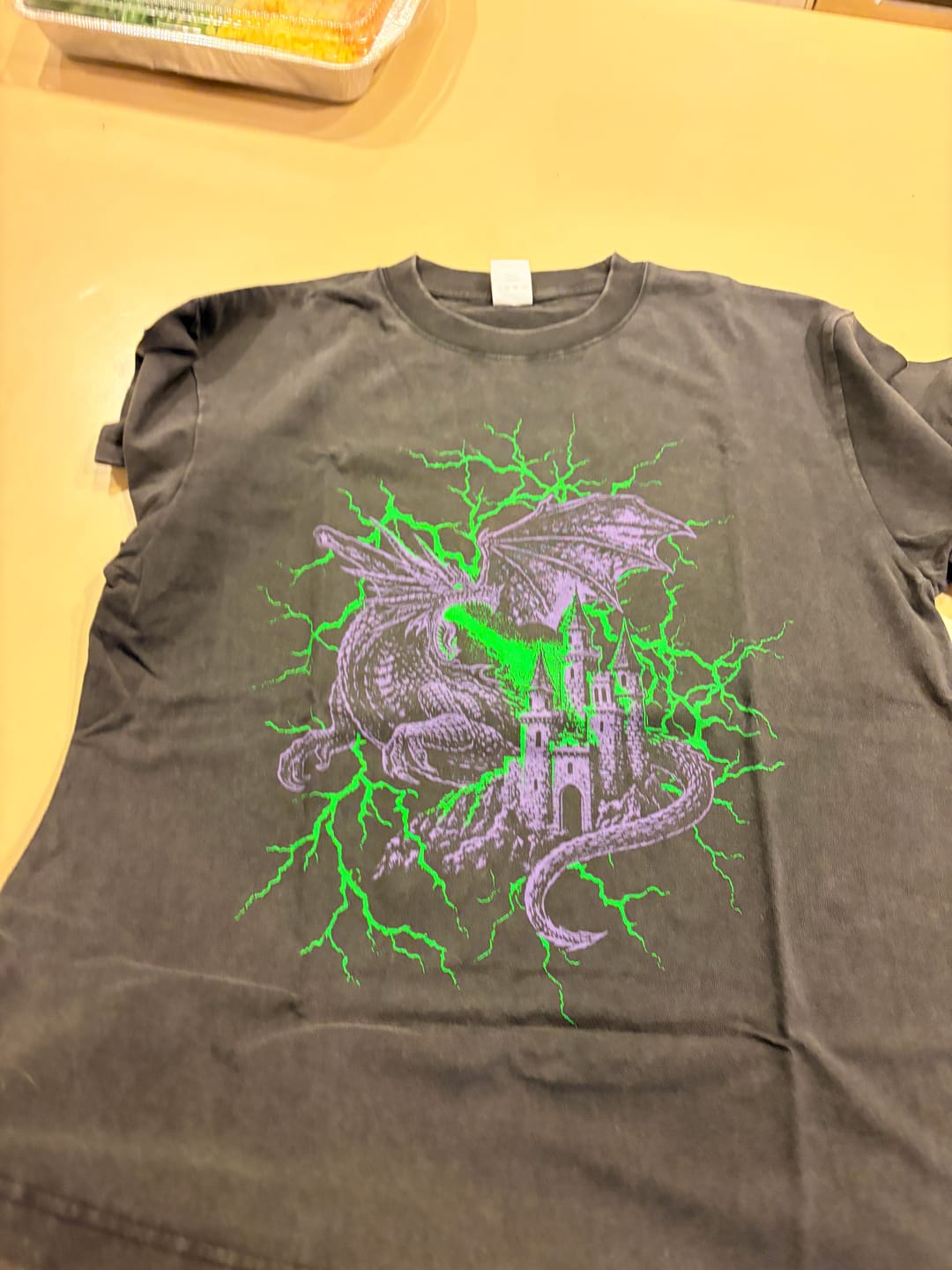 Customer photo review of Dragon Oversized Tee