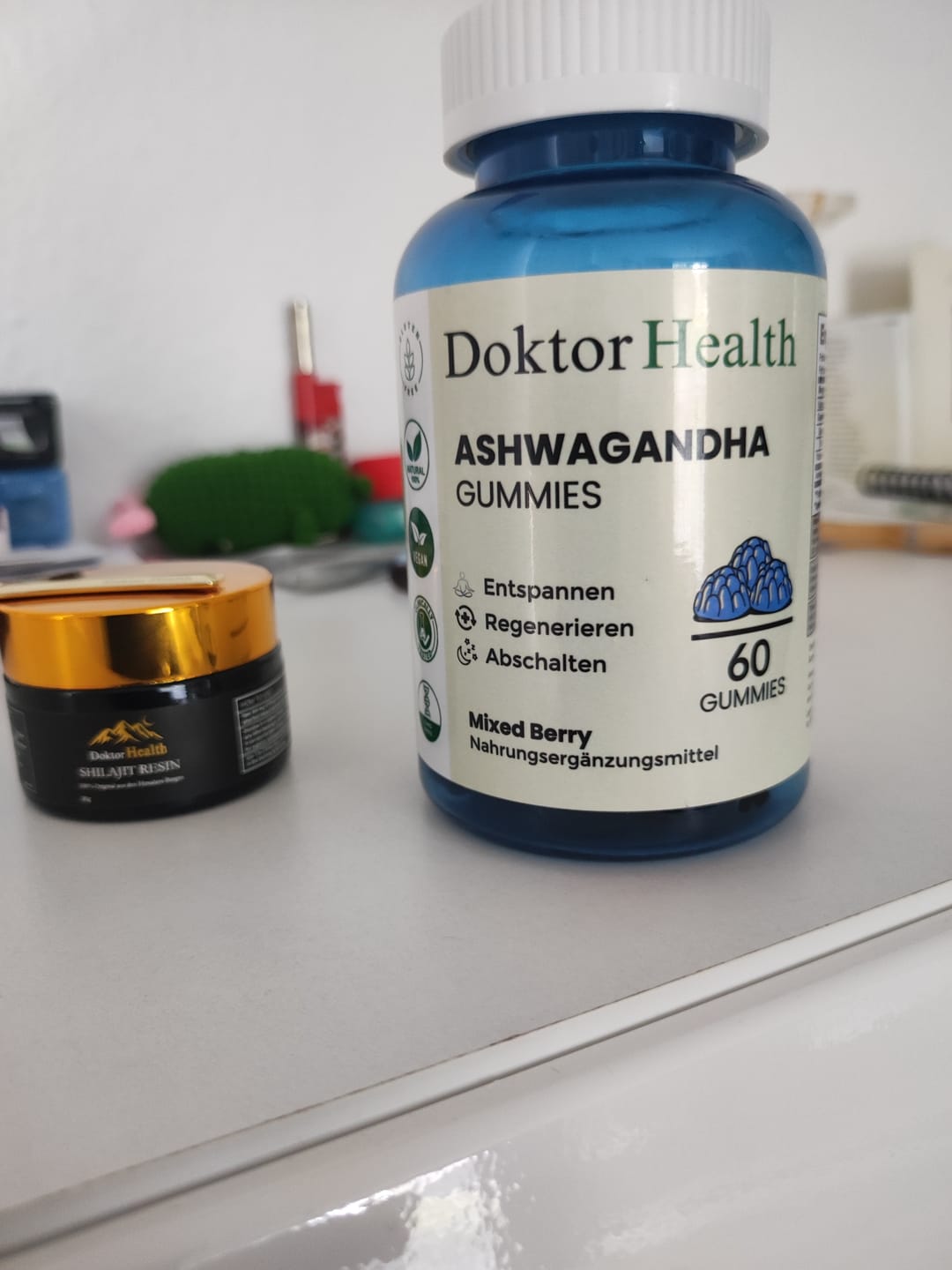 Customer photo review of Ashwagandha Gummies