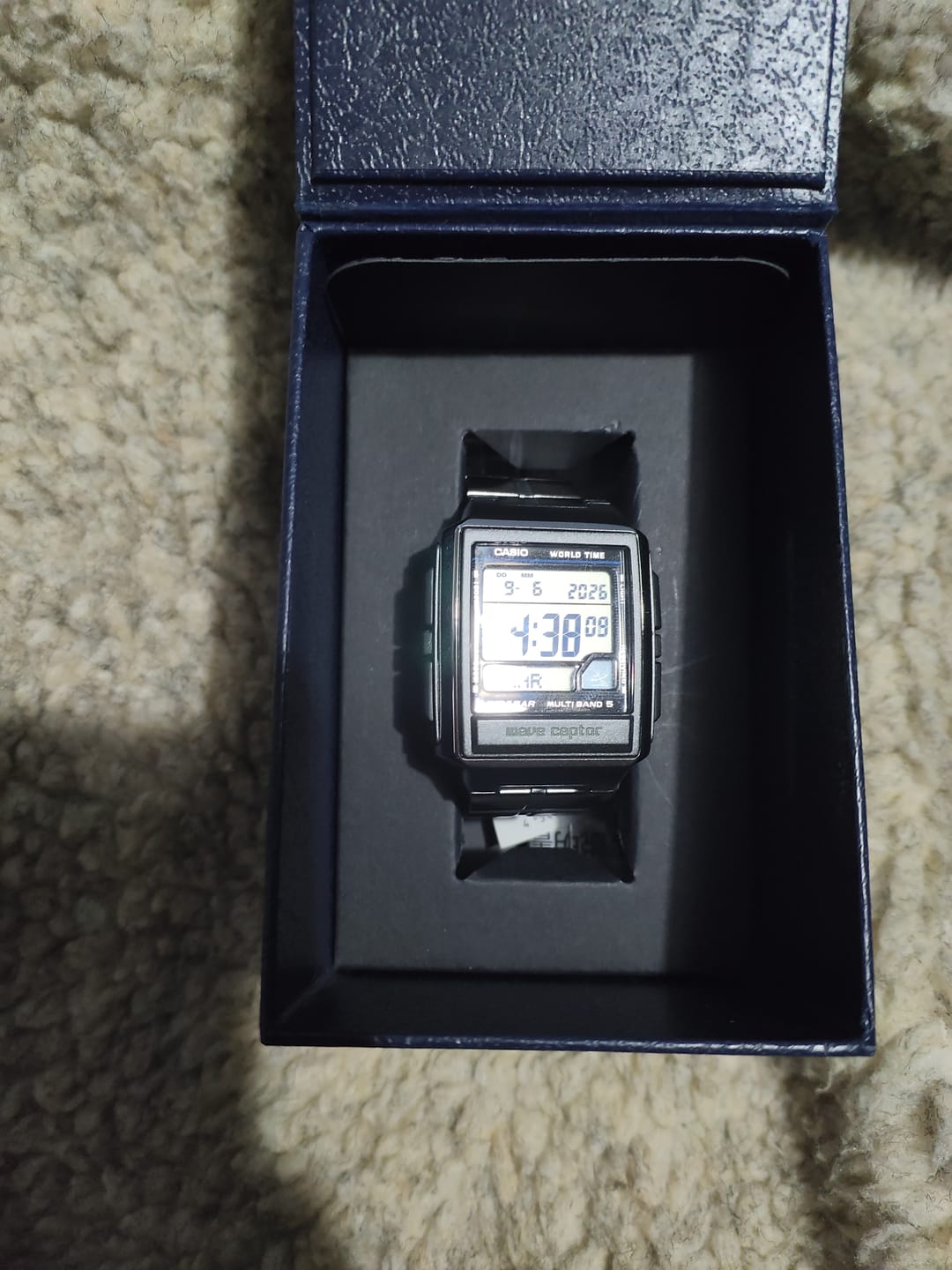 Customer photo review of Reloj Casio Wave Ceptor WV-59RD-1AJF JDM