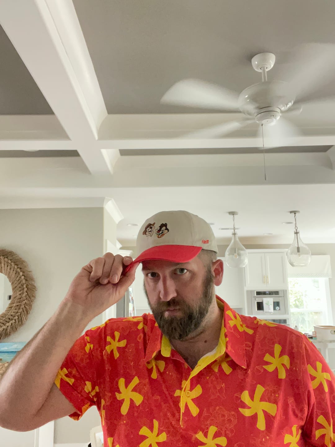 Customer photo review of Disney's Chip 'n Dale Rescue Rangers "To the Rescue" – Dad Hat
