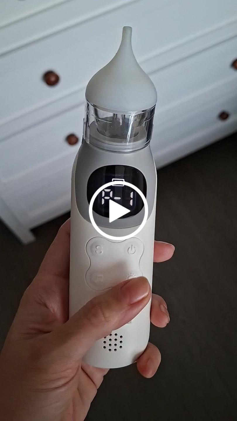 Customer video review of Aspirador nasal