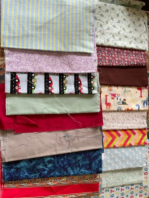 Customer photo review of Cotton Mystery Remnant Bundle
