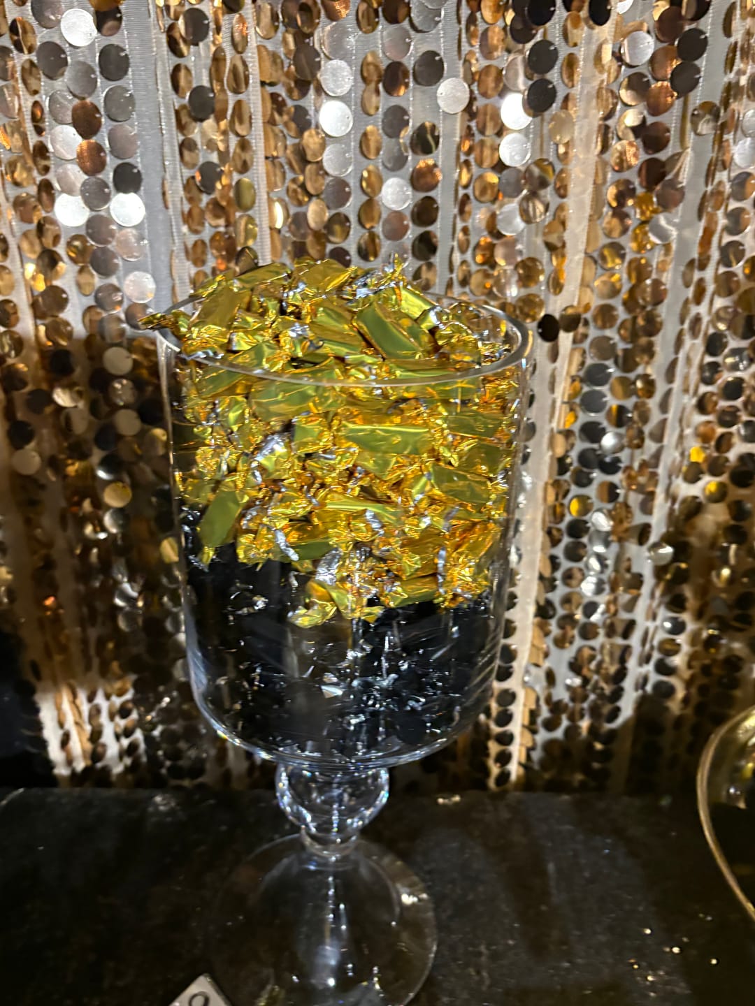 Customer photo review of Foiled Wrapped Caramels  - Gold