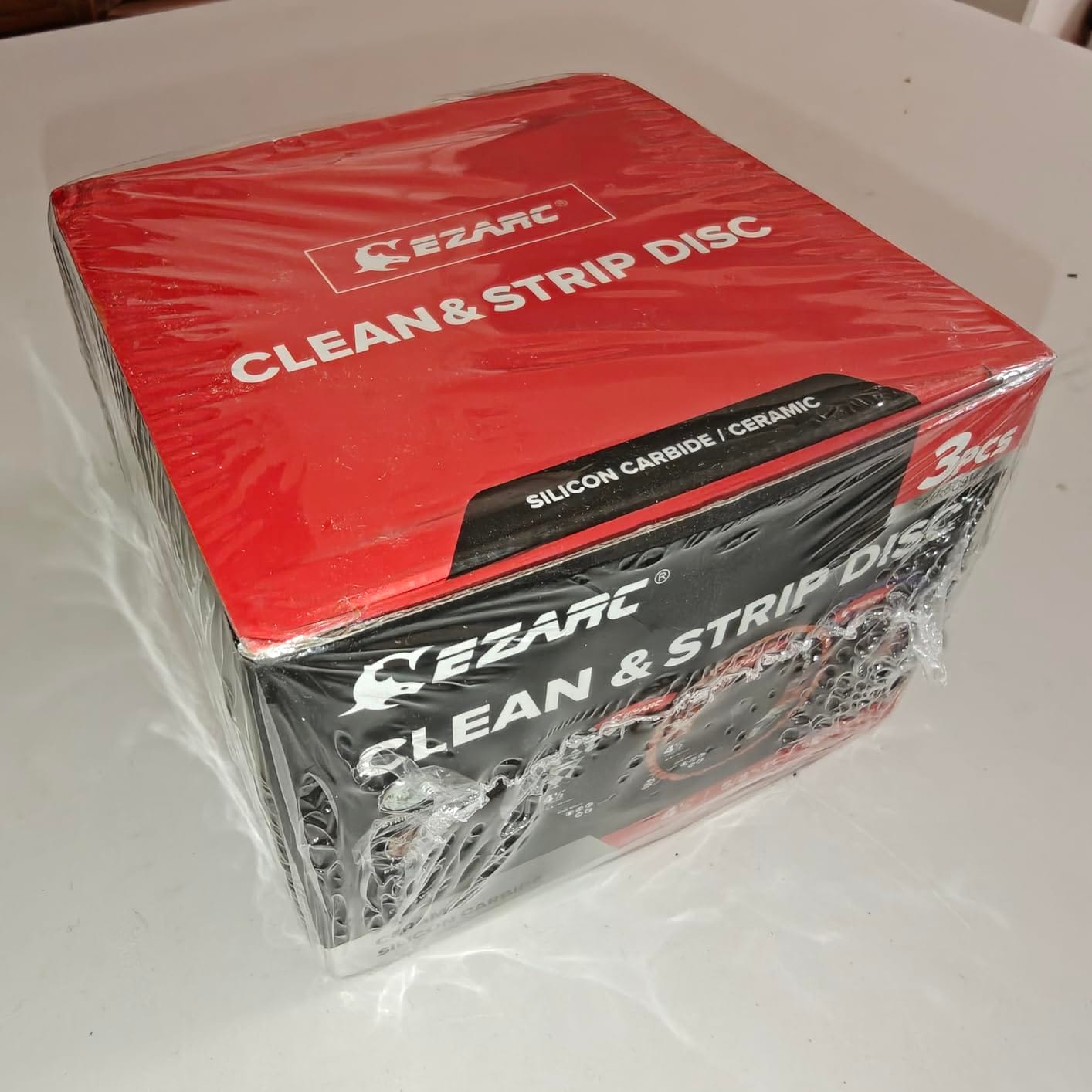 Customer photo review of Stripping Discs 4-1/2" Paint & Rust Removal Wheels for Angle Grinder, Clean and Remove Coatings, Scaling, Welds and Oxidation