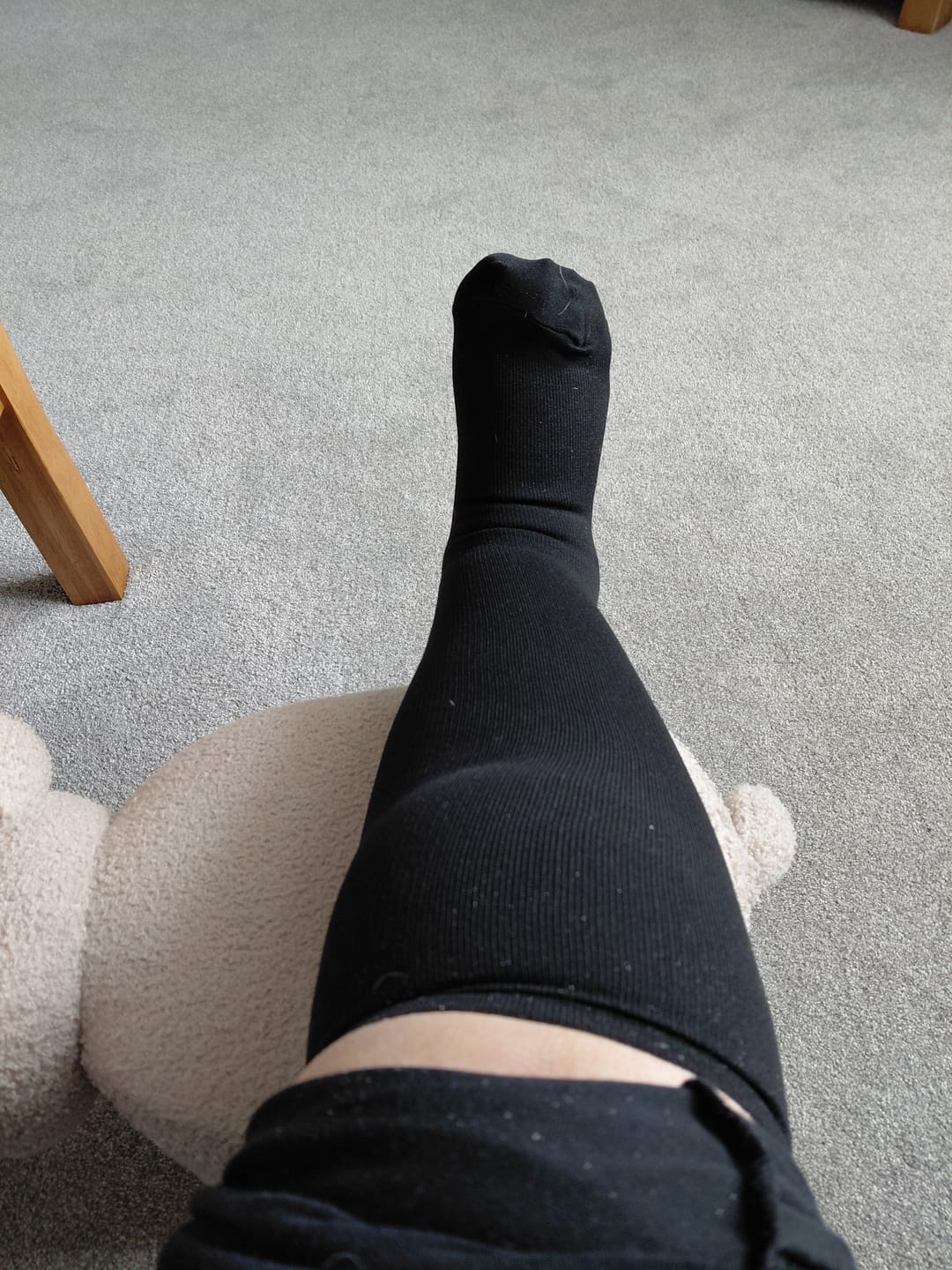 Customer photo review of EverSock™ Wide Compression Socks For Pain Relief
