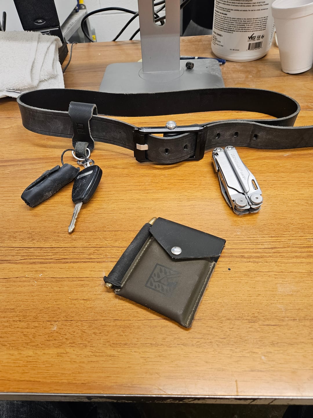 Customer photo review of DANGO Belt & Belt Fob Bundle