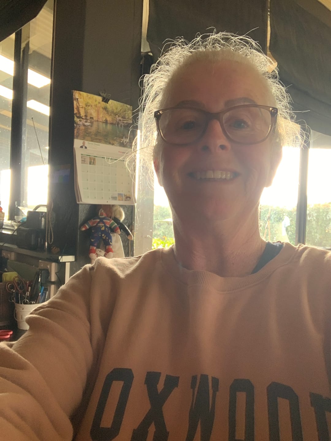 Customer photo review of Interval Crew in Tan/Dark Grey - Foxwood