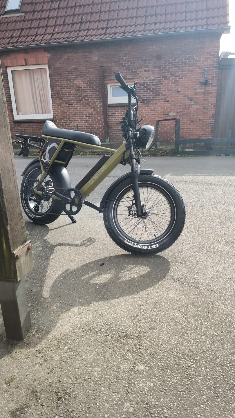 Customer photo review of Onemile Scrambler S Pro Electric Fat Bike