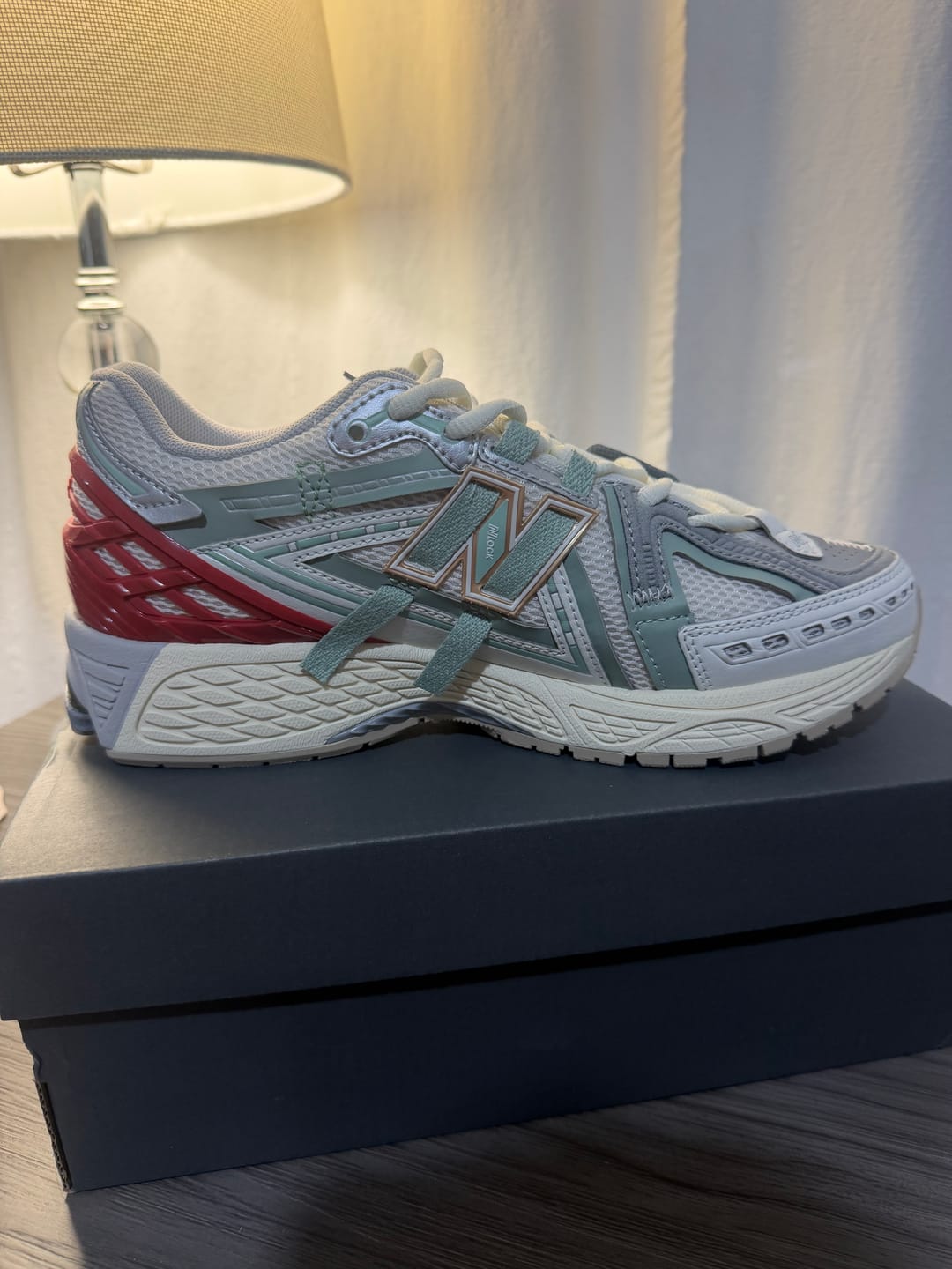 Customer photo review of New Balance 1906 'Sea Salt Lone Star Grey'