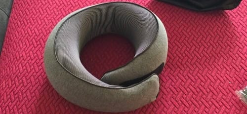 Customer photo review of Butterfly Travel Neck Pillow