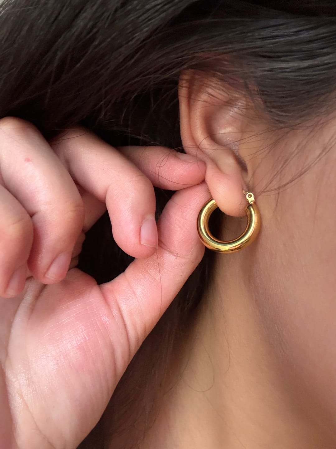 Customer photo review of Aretes Olivia