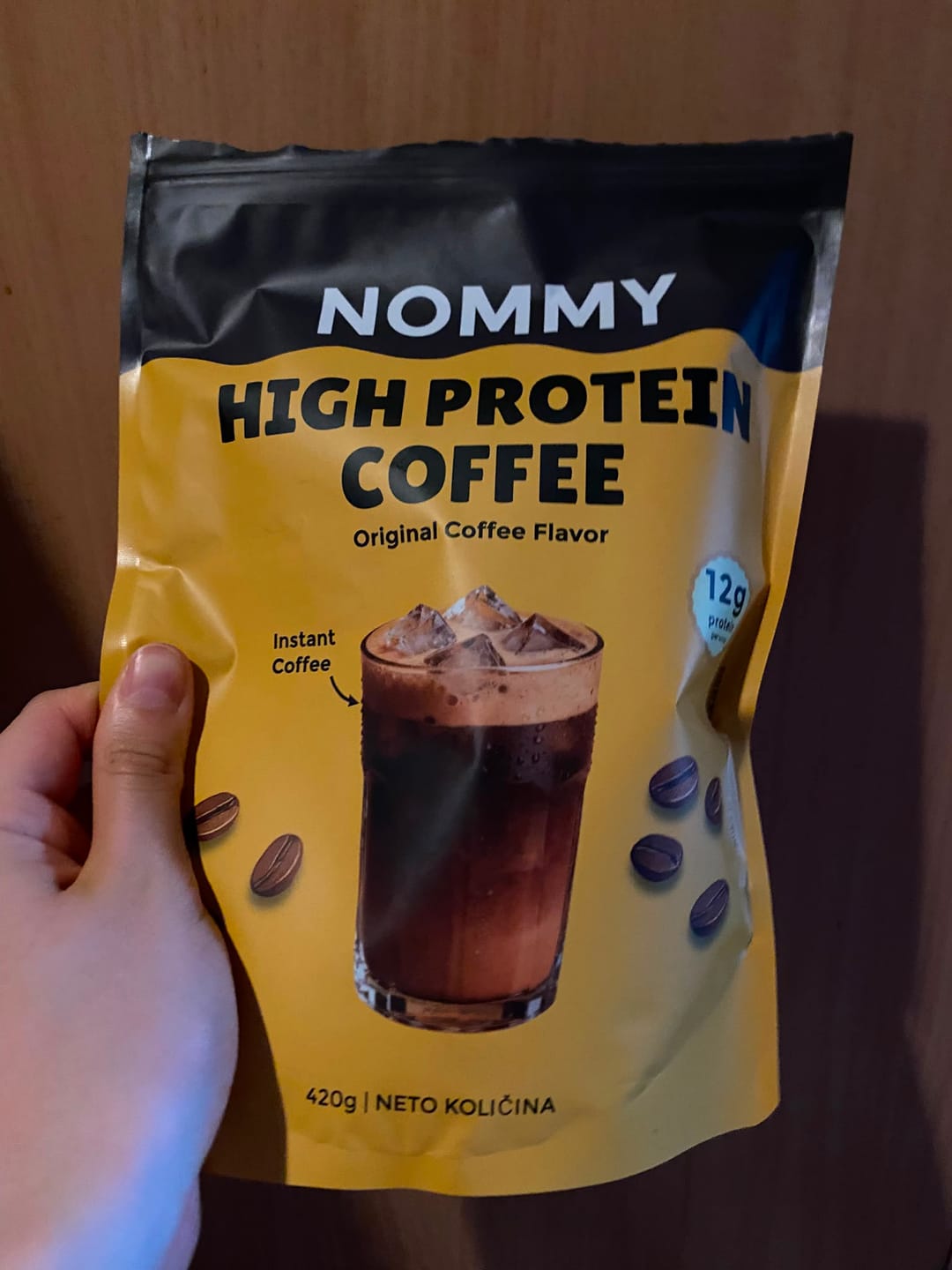 Customer photo review of Nommy™ - High Protein Coffee